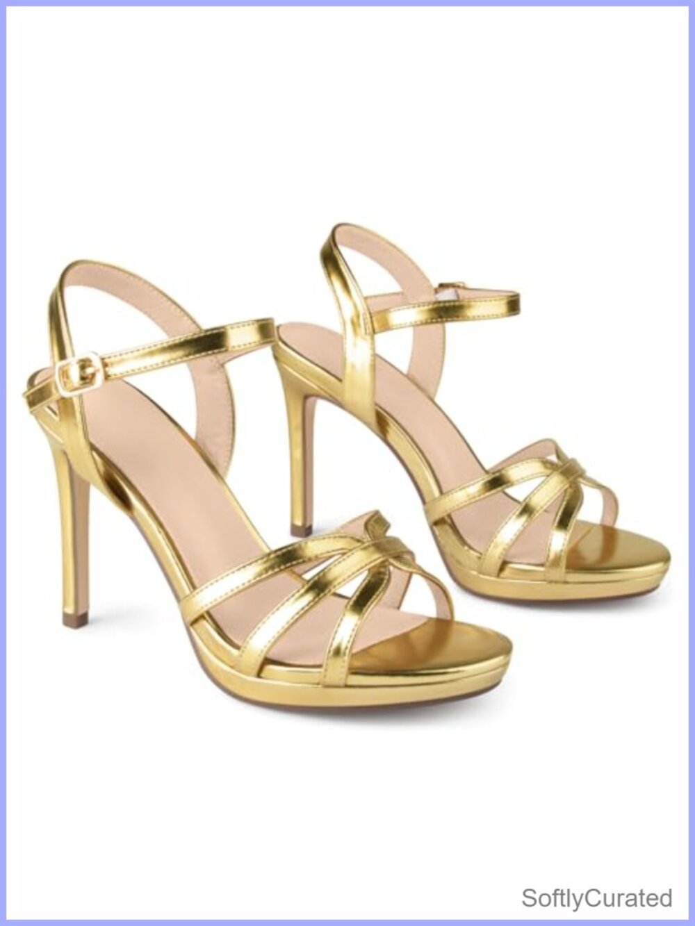 Women's High Heel Sandals 3.7" Stiletto Heels